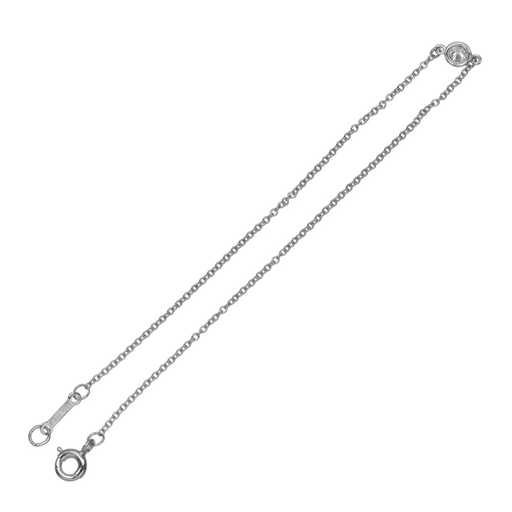 TIFFANY Silver Diamond Charm Bracelet - Picture 7 of 7